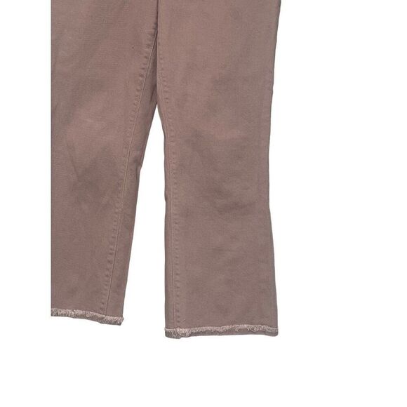 Witt & Wisdom 'ab'solution Frayed High Waist Ankle Flare Jeans In Smokey Twiligh - Picture 10 of 16